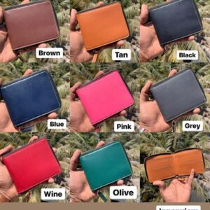 Unisex zip wallet